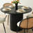 Copple 4 - Person Dining Table Sets With 41.5'' Round Table & 4 Upholstered Boucle Chairs-103707482