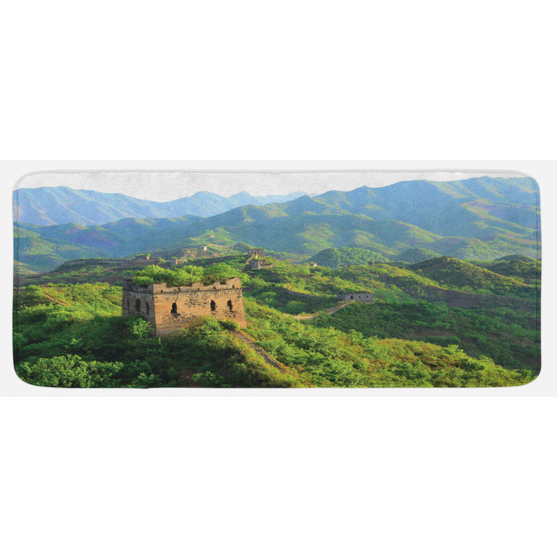 Eclectic Polyester Kitchen Mat