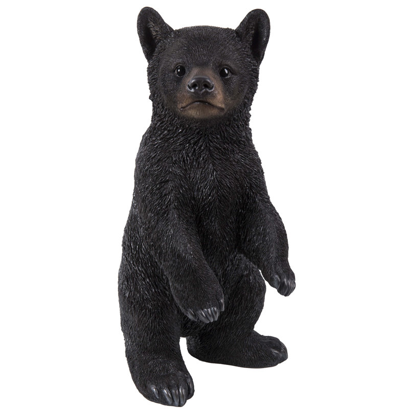 Bear Cub Standing Statue