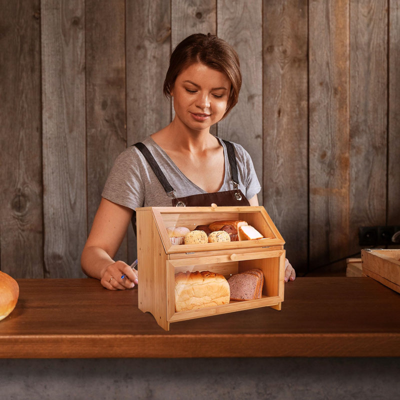 Bernoussi Wood Food Storage Container