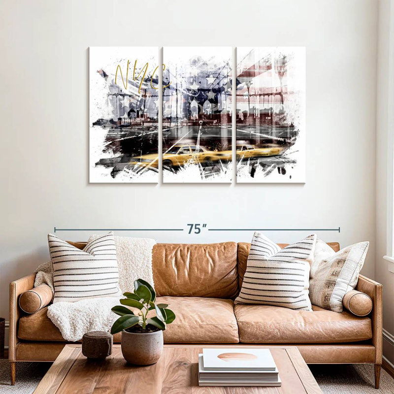 Nicci NYC Composing, 36" H x 57" W