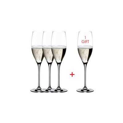 Verre à champagne RIEDEL Vinum Cuvée (Payez 3 obtenez 4)