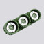 Aura Aluminium Flush Mount-158653863-158653867-158653878