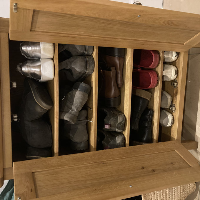 Sommerallee Mapleview 15 Pair Shoe Storage Cabinet Reviews