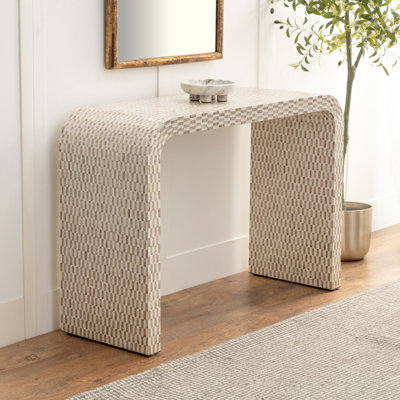 Console de salon Cole and Grey Capiz