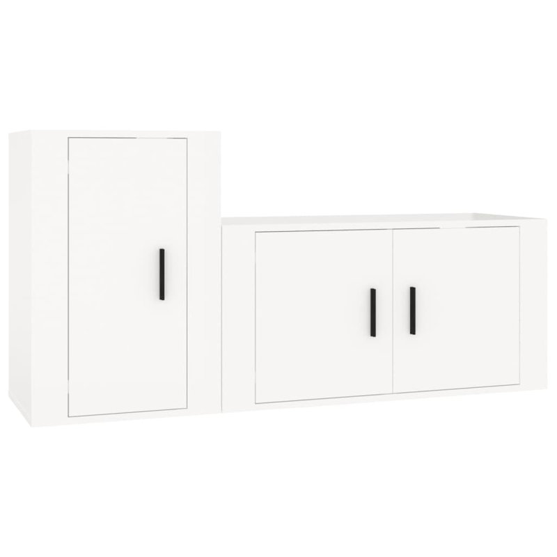 Koryn Unfinished Floating TV Stand for TVs up to 60", White, 31.5'' H x 47.2'' L x 13.6'' W