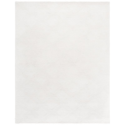 Rodeo Drive 676 Hand Tufted Wool/Cotton Geometric Indoor Use Only Rug in Ivory