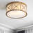 Baity Glass Flush Mount-1468623019