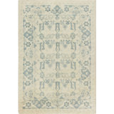 Vintage One-of-a-Kind Rectangle 6' X 8'9" Hand Knotted Area Rug
