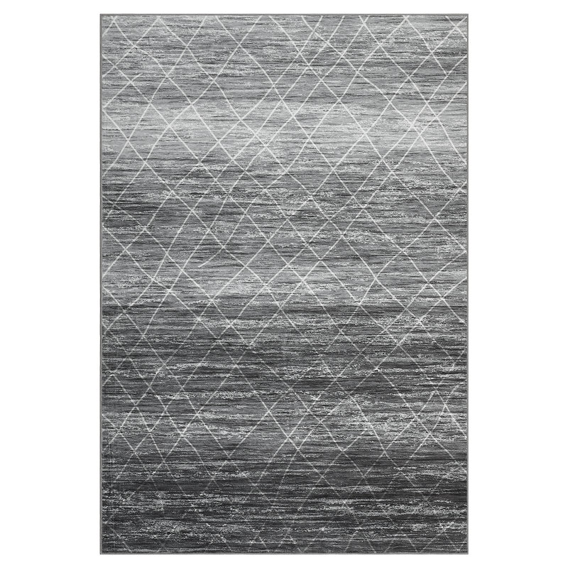 Farquhar Boho Machine Washable Rug with Rubber Backing for Living Room Geometric Non-Slip Area Rug Indoor Carpet Non-Shedding Rug for Bedroom Dining Room Hallway Kitchen Office Playroom Nursery