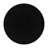 Round 60-inch Pedestal Base Dining Table Black
