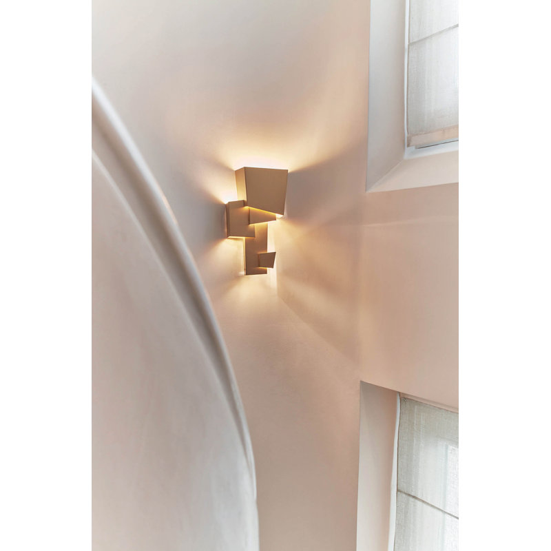 Map 1 1 - Light LED Flush Mounted Sconce