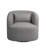 Aunna 34" Sherpa Upholstered Swivel Barrel Chair-1188135603