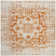 Christa Oriental Orange/Ivory Area Rug