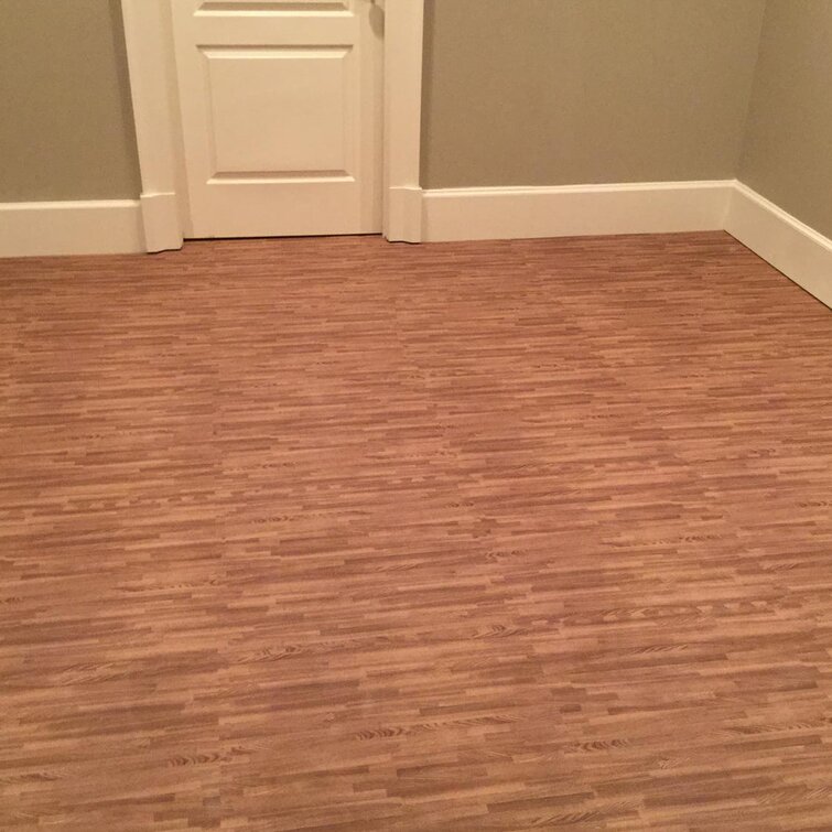 1/2'' Wood Grain Reversible Foam Tiles