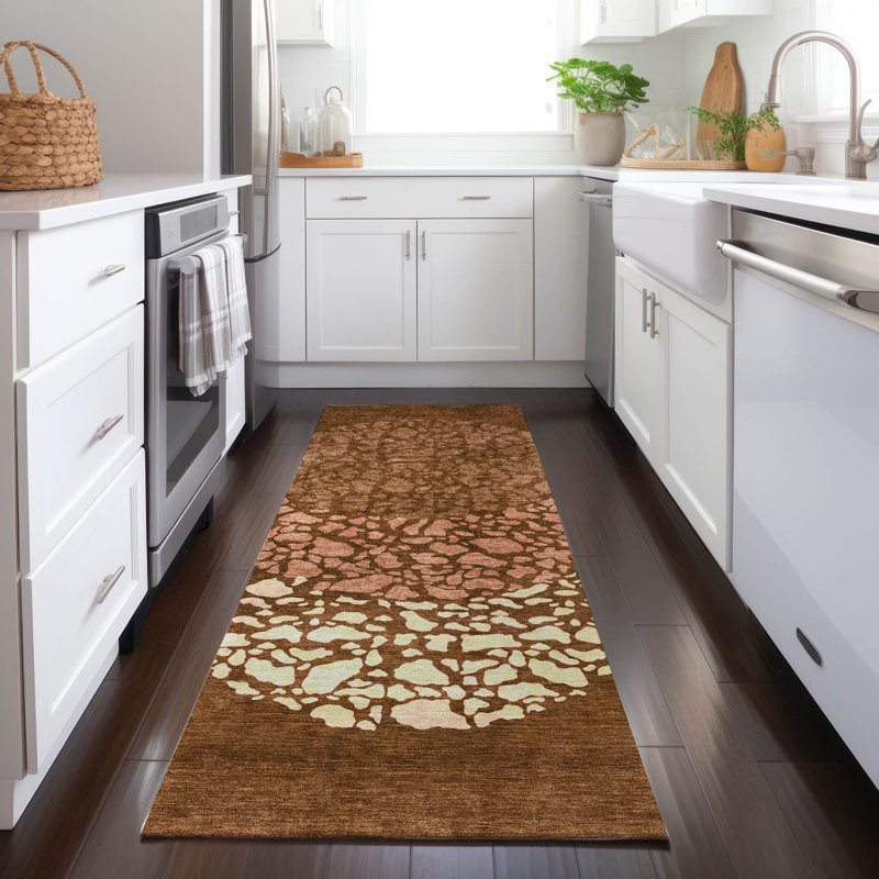Tapis intérieur / extérieur rectangulaire avec envers antidérapant, Rectangulaire 8 pi x 10 pi