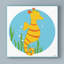 « catherine the hippocampe », art sur toile-33522463