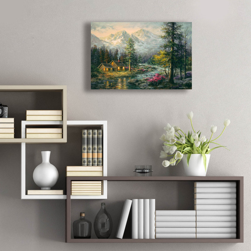Millwood Pines «Camper's Cabin» par Nicky Boehme, H 16 po x l 24 po x P 0,2 po