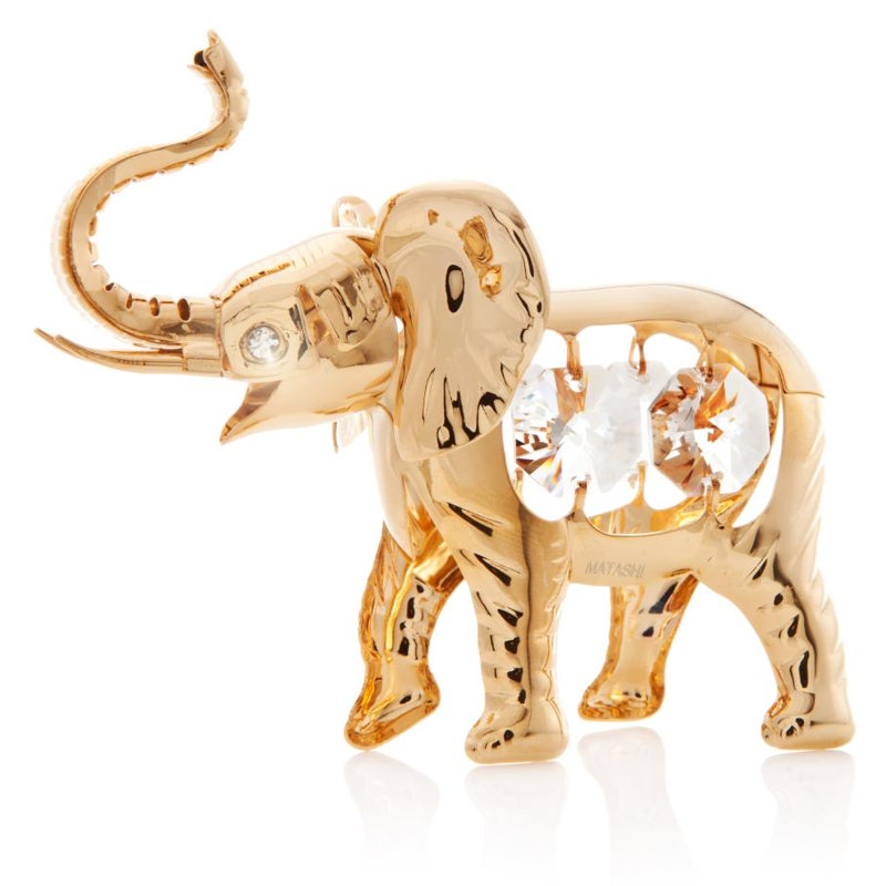 Ornement en forme de fêtes éléphant