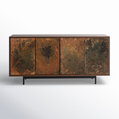 Presidio 69" Wide Acacia Solid Wood Sideboard
