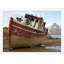 Ashore' Framed Photographic Print on Glass