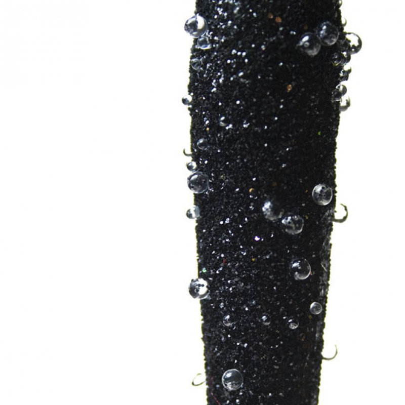 15cm Finial Ornament, Black