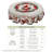 Christmas Santa Claus Design Washable Polyester Tablecloth