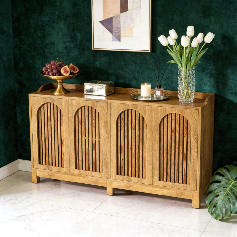 Sleek Sideboard Buffet,Storage Cabinet