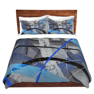 Ensemble de housse de couette en microfibre DiaNoche par Ruth Palmer - Tangled Web 1