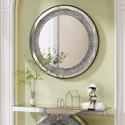 Miroir rond Crystal Crystal
