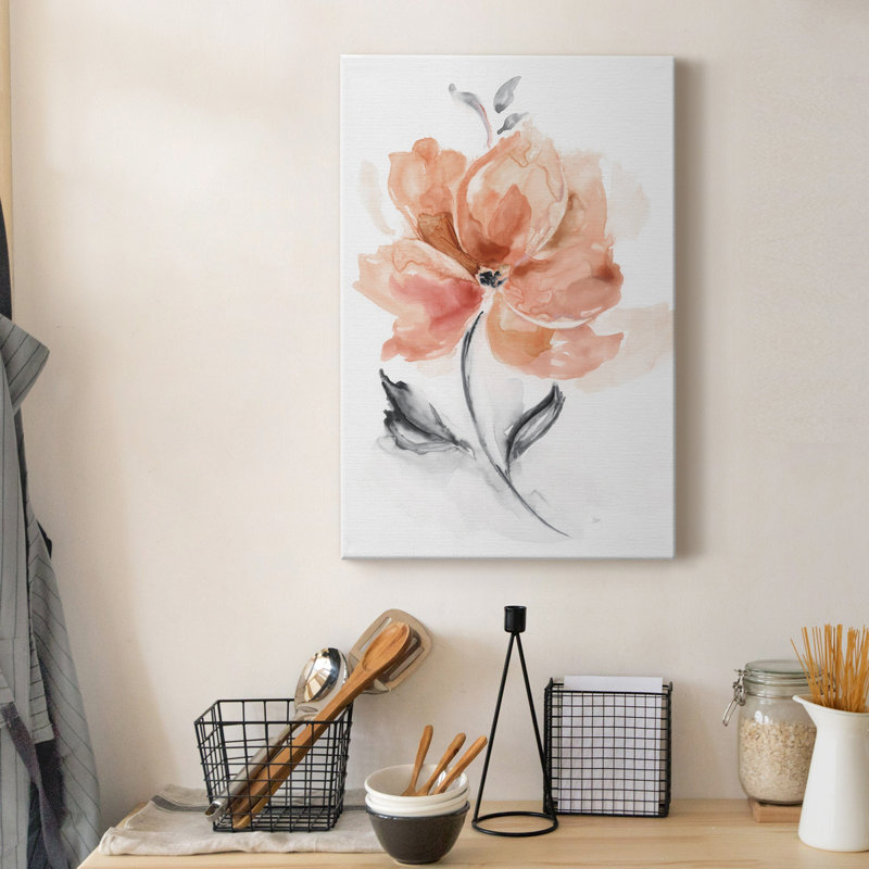 Soft Sensation I - peinture sur toile tendue, H 27 po x l 18 po x P 1 po