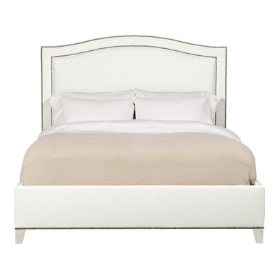 Caroline/Casey Queen Upholstered Low Profile Panel Bed