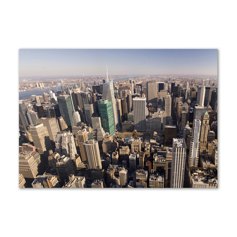 New York Bird Flight - Wrapped Canvas Print