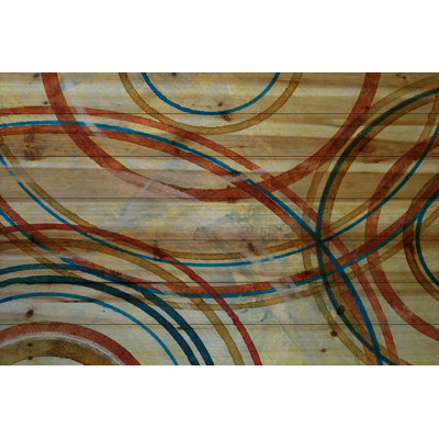 Visionary Extracts Painting Print on Natural Pine Wood