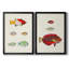 Colorful Tropical Fish I - ensemble de 2 reproductions d'art sur toile-1102423568-1102423570