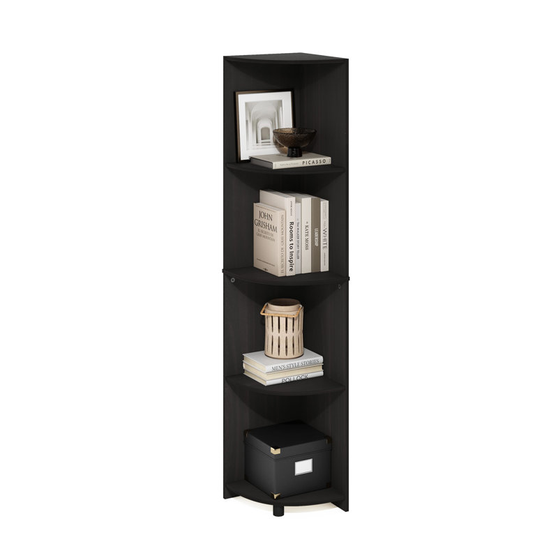 Sheara 145.11cm H x 30.51cm W Corner Bookcase