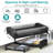 Morfaw 42L Under Bed Organizer Under Bed Storage Container with Lid Wheels Strap Handles