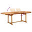 8 - Person Wood Patio Dining Set with Rectangular Table-1821134377