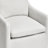 Modern Linen Upholstered Swivel Barrel Accent Chair
