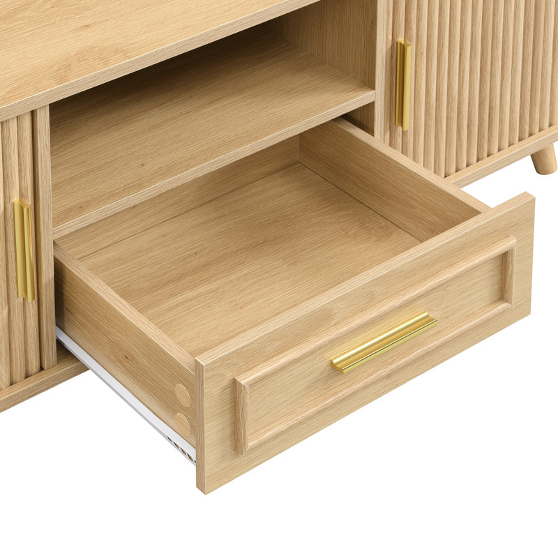 Kyra Multi-Storage Coffee Table, Natural