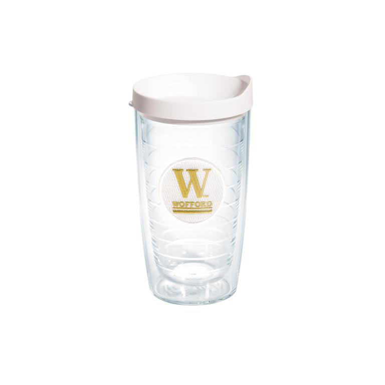 Verre à verre 16 oz avec couvercle n-z wofford college Collegiate