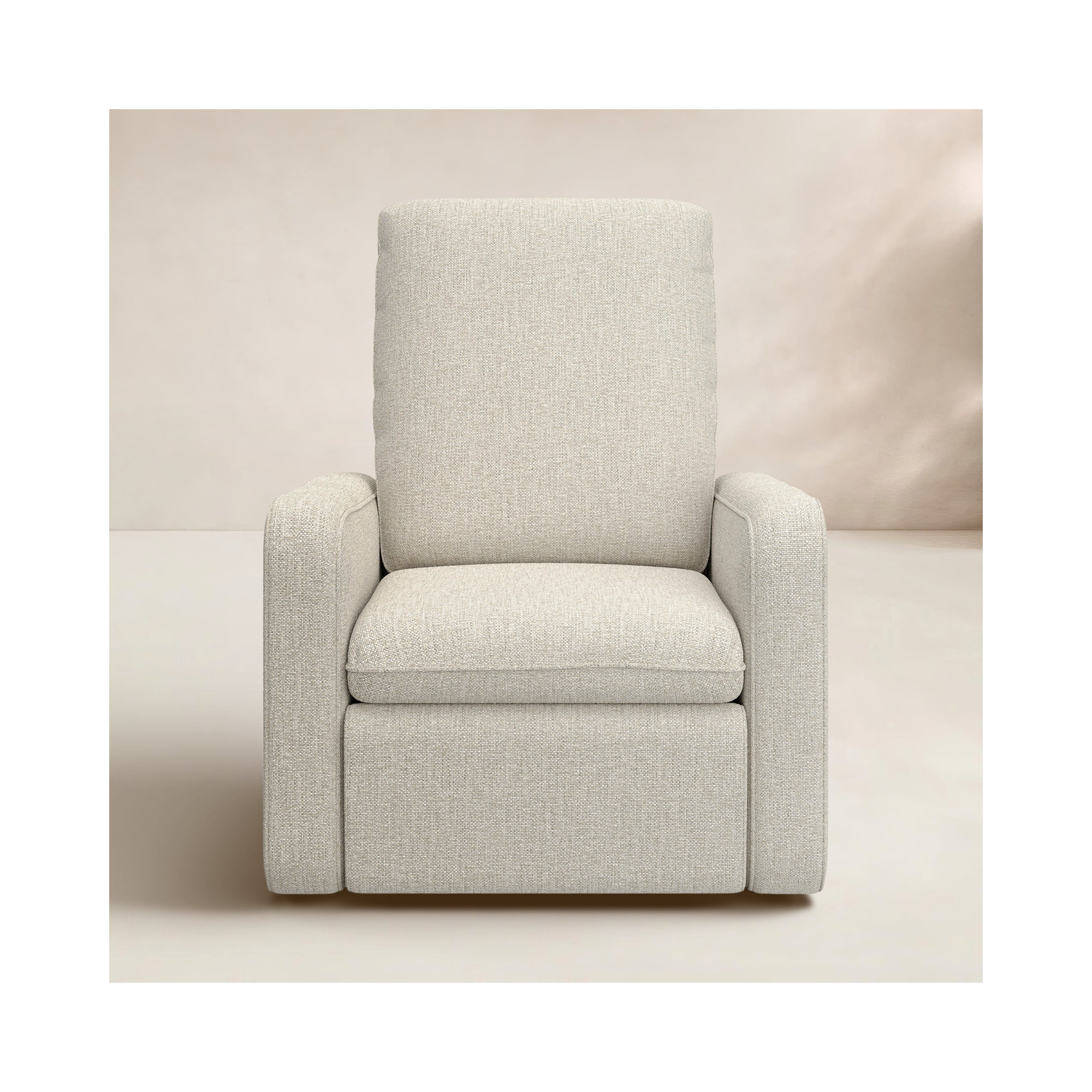 Teddi Power Recliner With USB, Dune Basketweave