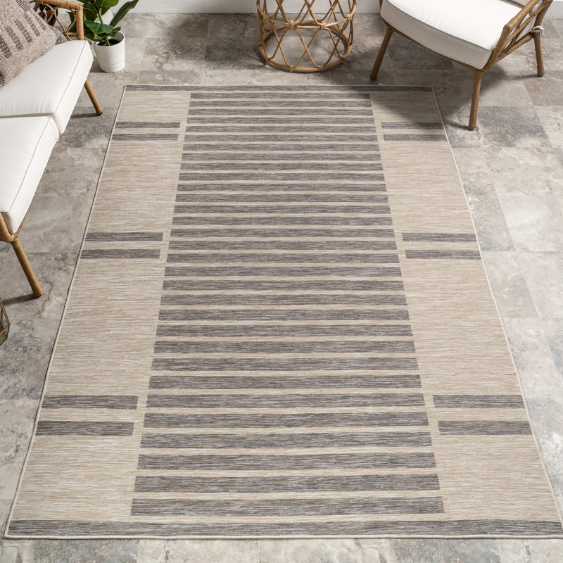 Treasure Geometric Indoor/Outdoor Area Rug, Rectangle 10' x 14'