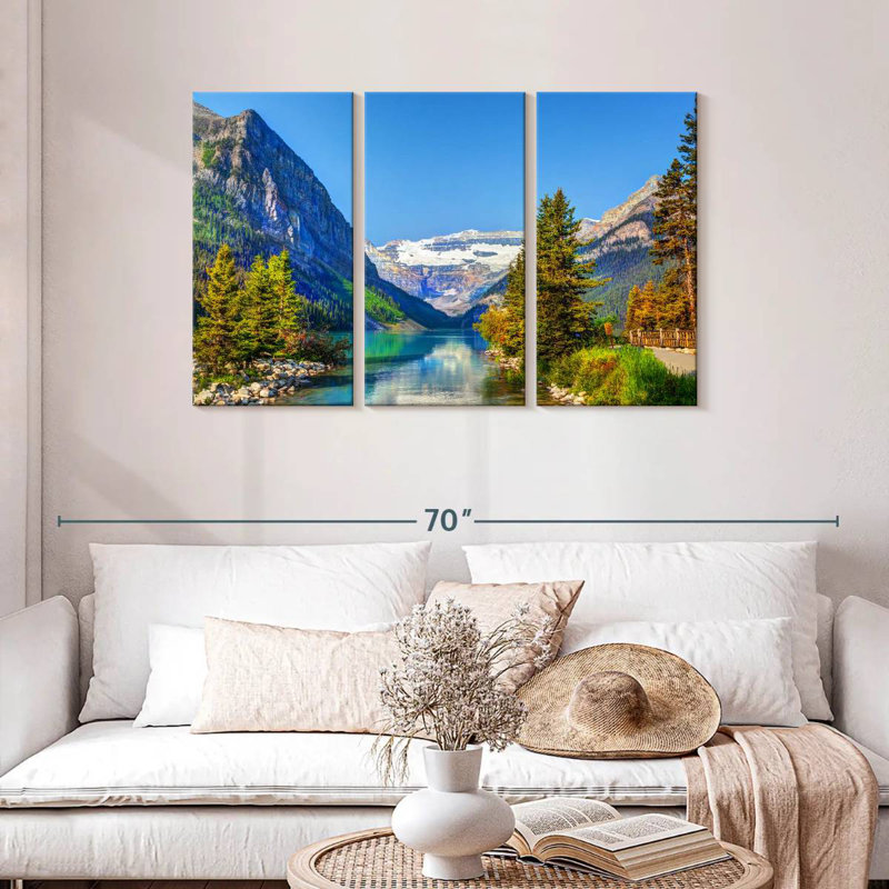Paysage du parc national Alvord Banff, H 28 po x l 45 po