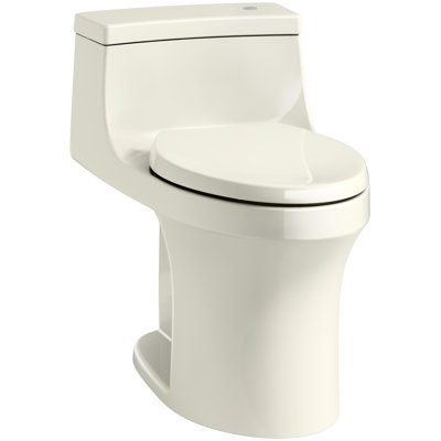 San Souci® Impressions Souci Comfort Height One Piece Compact Elongated Touchless Toilet with Aquapiston Flushing Technology