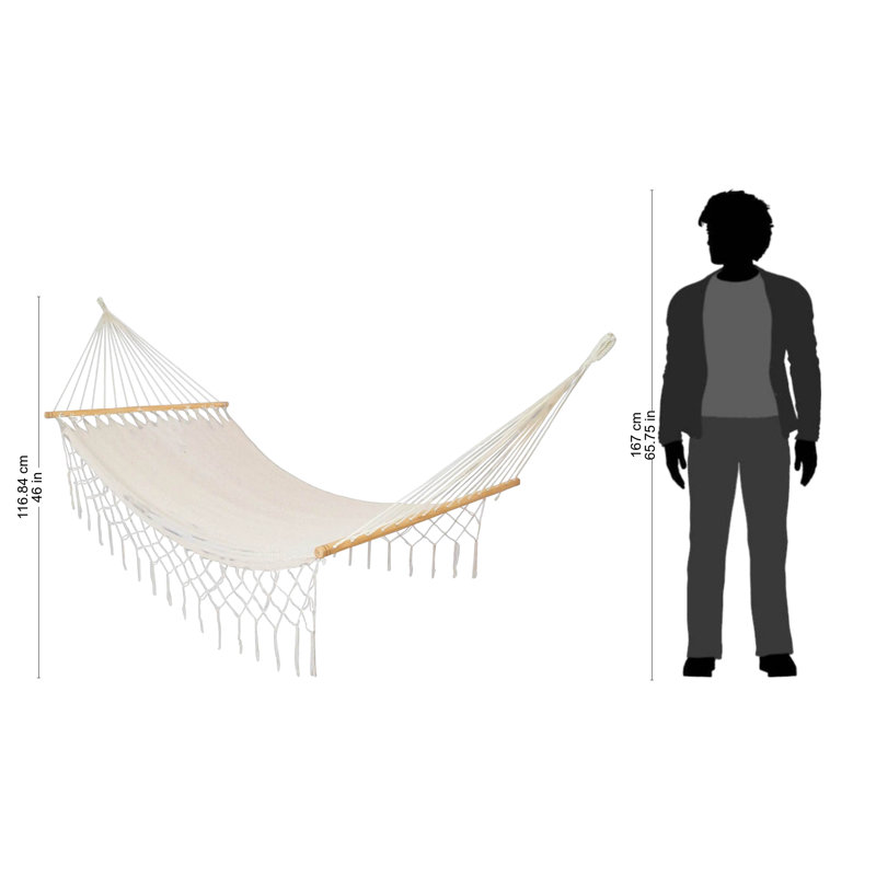 NOVICA Handmade Natural Rest Nylon Hammock (Single)
