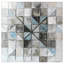 « sky fractal », reproduction sur toile grise