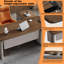 Bureau de direction électrique moderne en L à hauteur réglable de luxe Modern Light-2332040-2332054