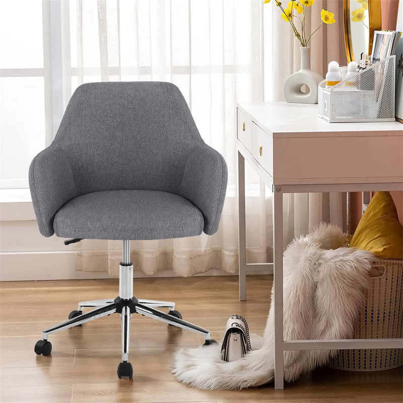 Fauteuil de bureau Laydell, Gris