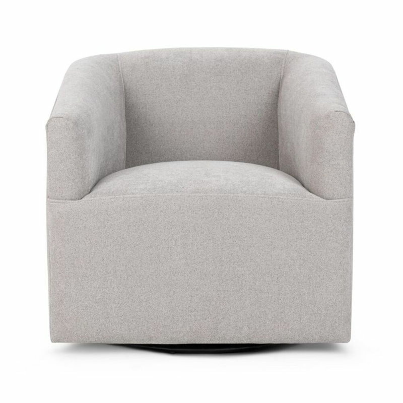Vernon Swivel Armchair, Elite Gray